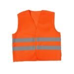 Turuncu Reflektörlü İkaz Yeleği - 10'lu Paket