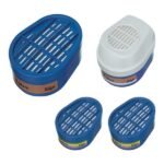 DRAGER 67 38 819 A2B2E2K2 Hg P3 Yarım Yüz Maske Filtresi