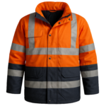 Yerli Reflektörlü Su Geçirmez Parka Kışlık Mont