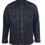 MYFOM SAFARİ JEAN GÖMLEK UZUN KOL
