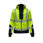 VIZWELL Reflektörlü Rıpstop Softshell Kollar Çıkmalı Teknik Mont (VWJK521)