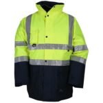 VIZWELL 300D Oxford Reflektörlü İki Renkli Parka (VWJK05)