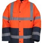 VIZWELL 300D Oxford Reflektörlü İki Renkli Parka