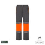 IZRASA Softshell Dizler Oxford Reflektörlü Gri Pantolon (SMP/G)