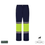 IZRASA Softshell Dizler Oxford Reflektörlü Lacivert Pantolon