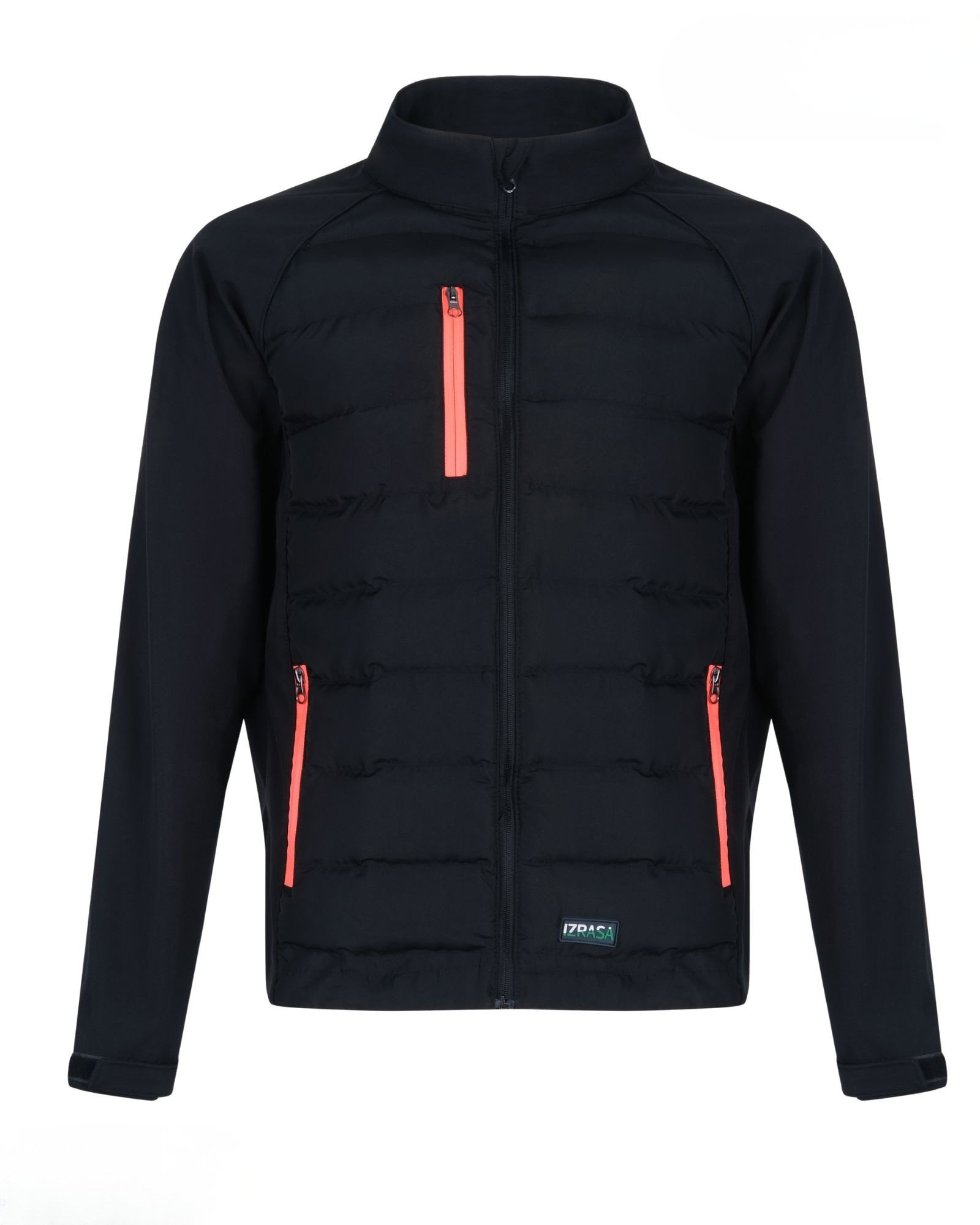 f884f9e3-0c46-4a8c-9fa5-df35839a6d0a IZRASA ProLine Özel Tasarım Turuncu Fermuarlı Mont (SM22) - Görsel 1